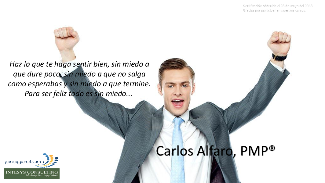 Carlos Alfaro, PMP®