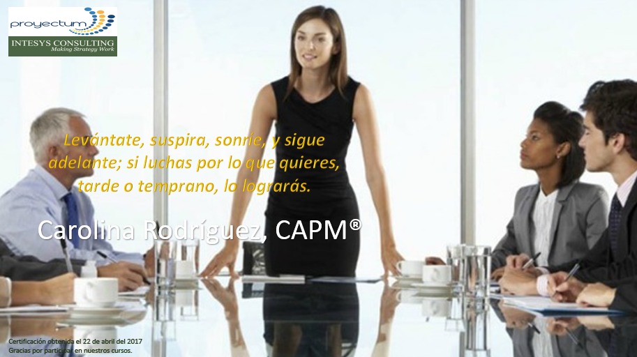 Carolina Rodríguez, CAPM®