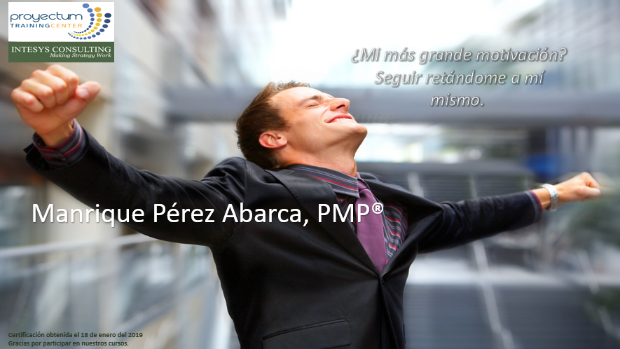 Manrique Pérez Abarca, PMP®