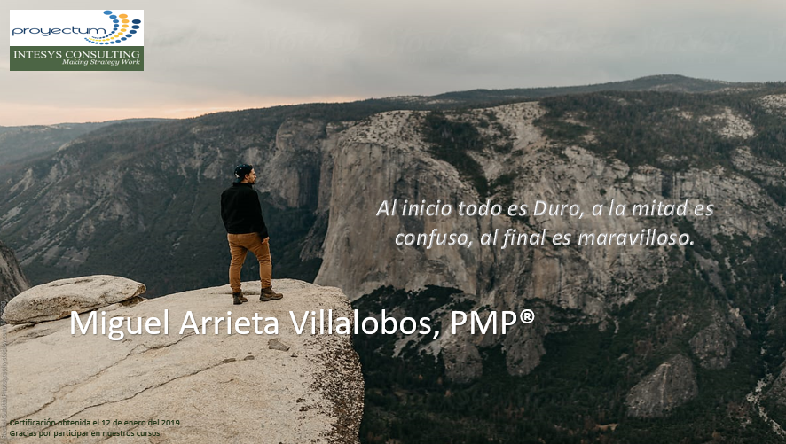 Miguel Arrieta Villalobos, PMP®